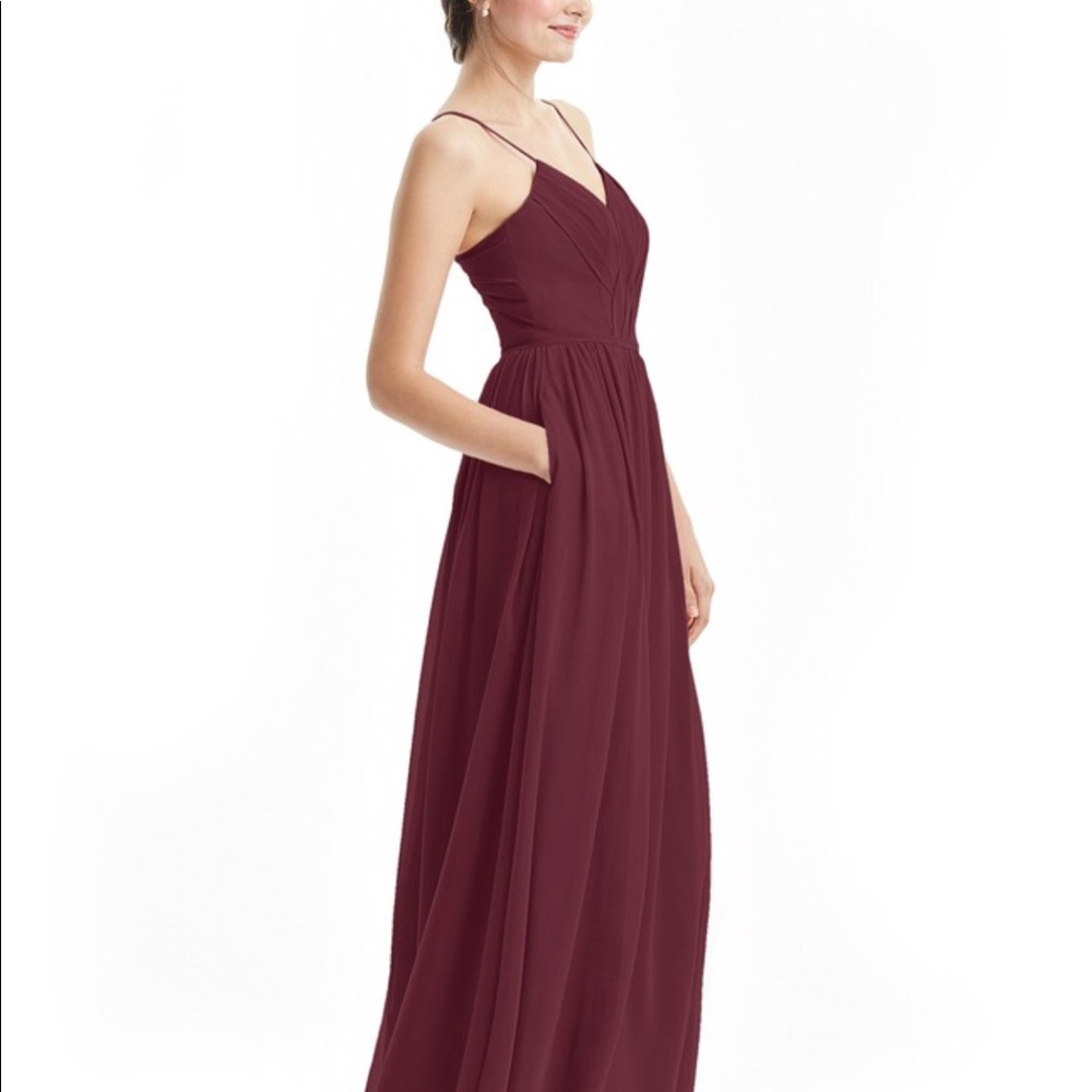 Azazie Merlot Bridesmaid dress/ Formal event dress